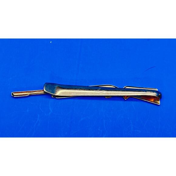 Vintage Rifle Shotgun, ANSON Gold-Tone Tie Bar / Clip, MCM - Picture 10 of 13